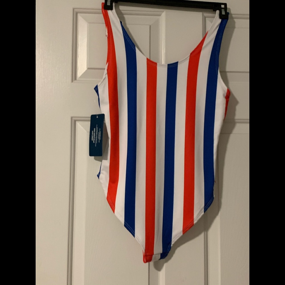 Pepsi One Piece Swimsuit Logo Signature Front - Picture 3 of 3